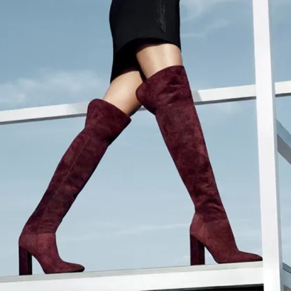 Marc Fisher Over the Knee Breley Suede Boots